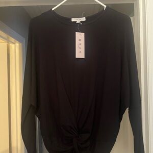 Women’s Black Long Sleeve Shirt Size Small New With Tags